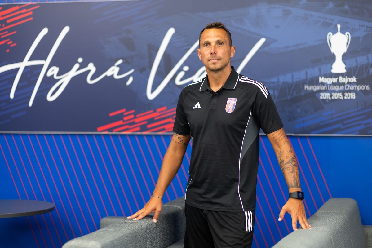 Boér Gábor a Vidi Fehérvár FC vezetőedzője
