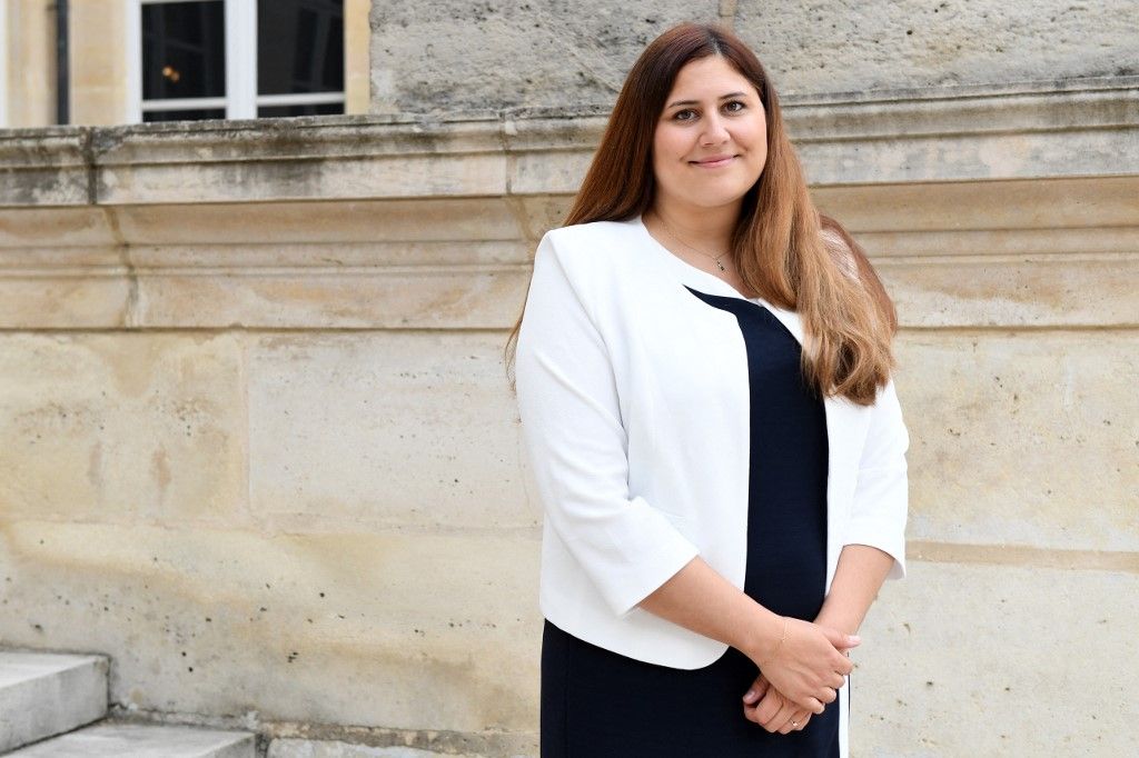 Anne-Sophie Frigout, a Patrióták Európáért párt EP-képviselője