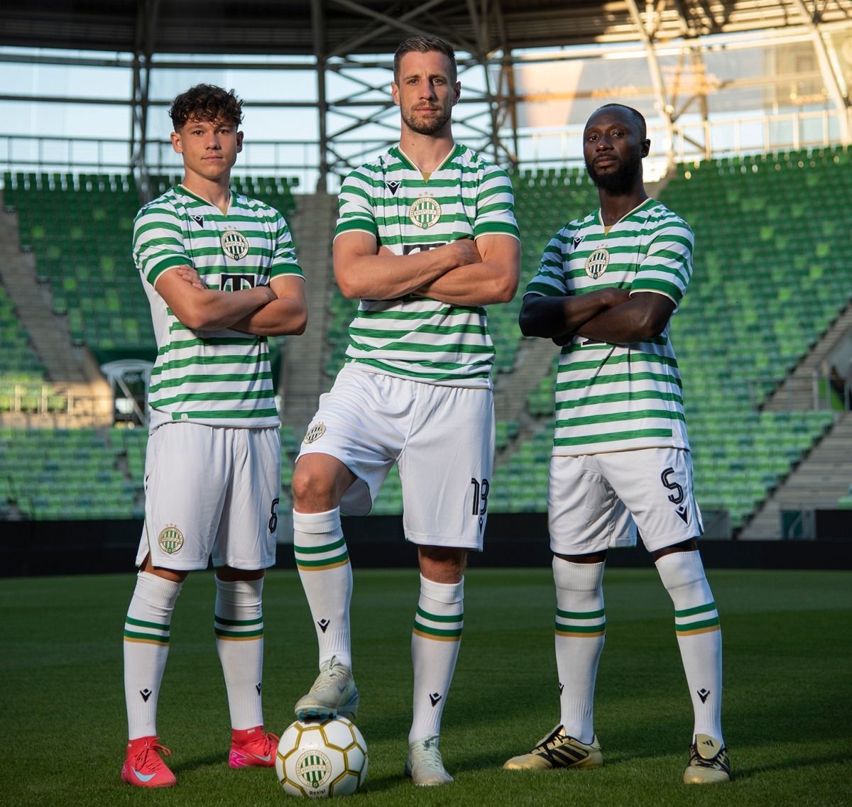 A Ferencváros új mezét a klub hagyományai és szimbólumai inspirálták.