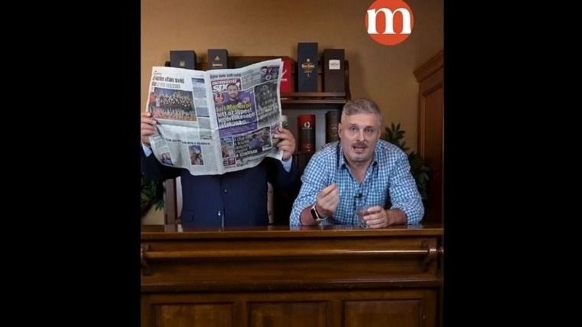 Orbán Viktor újság mögül üzent: szokatlan interjú jön + videó