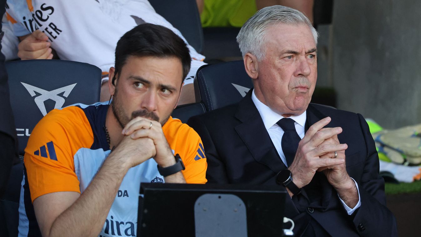 A két Ancelotti, Davide és Carlo a Real Madridnál is együtt dolgozott
