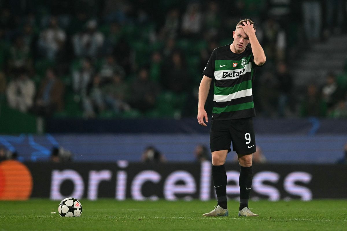 Gyökeres Viktor a Sporting mezében már a fejét sem akarja többet fogni, az Arsenal viszont még nem egyezett meg a lisszaboni klubbal