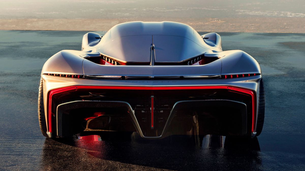 The Advanced Design California Corvette concept is the second of three Corvette concept designs debuting this year.