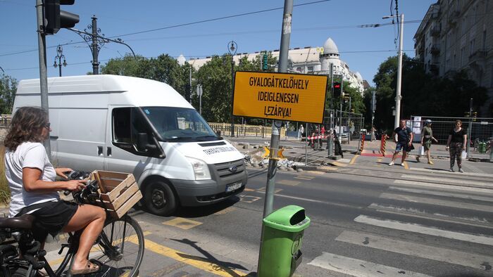 20250701 budapest felujitasok miatt dugok alakulnak ki a kozlekedesben havran zoltan magyar nemezet