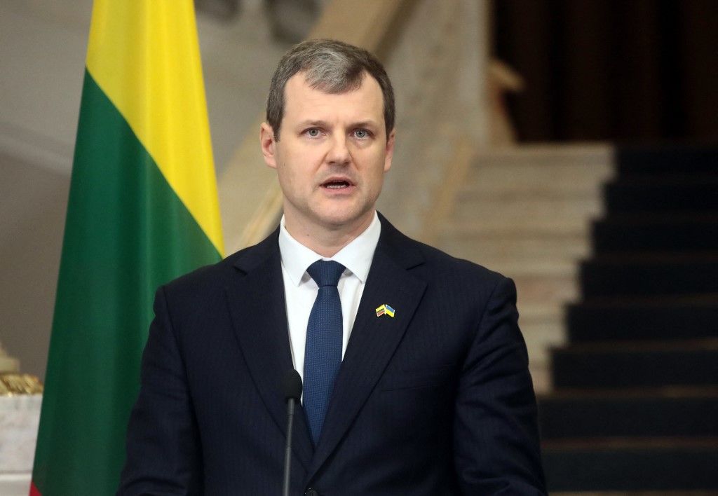 Lemondott a litván kormányfő (Fotó: VOLODYMYR TARASOV / NurPhoto)