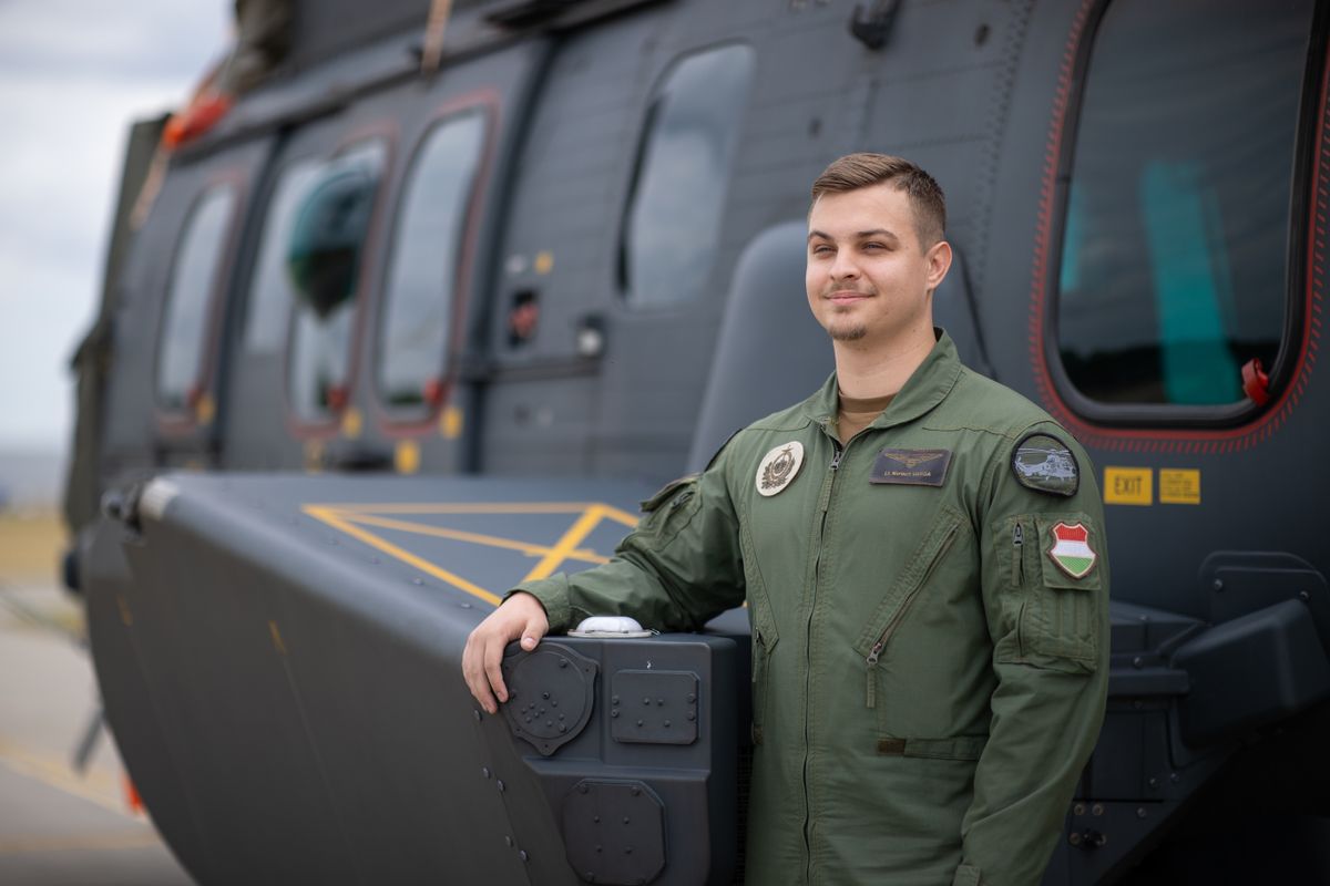 Varga Norbert hadnagy (Fotó: Polyák Attila)