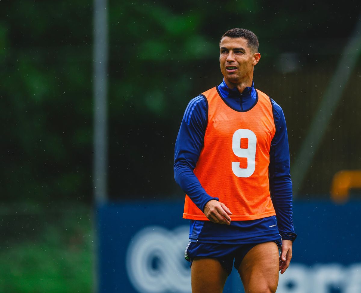 Cristaino Ronaldo az al-Nasszr ausztriai edzőtáborában 