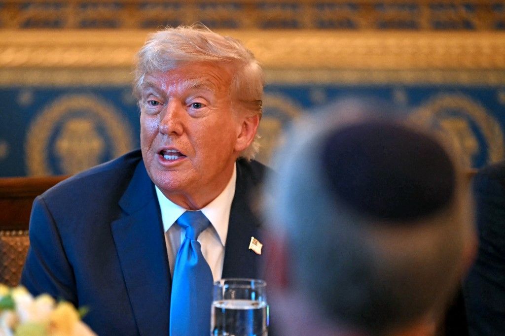 Donald Trump amerikai elnök (Fotó: AFP)