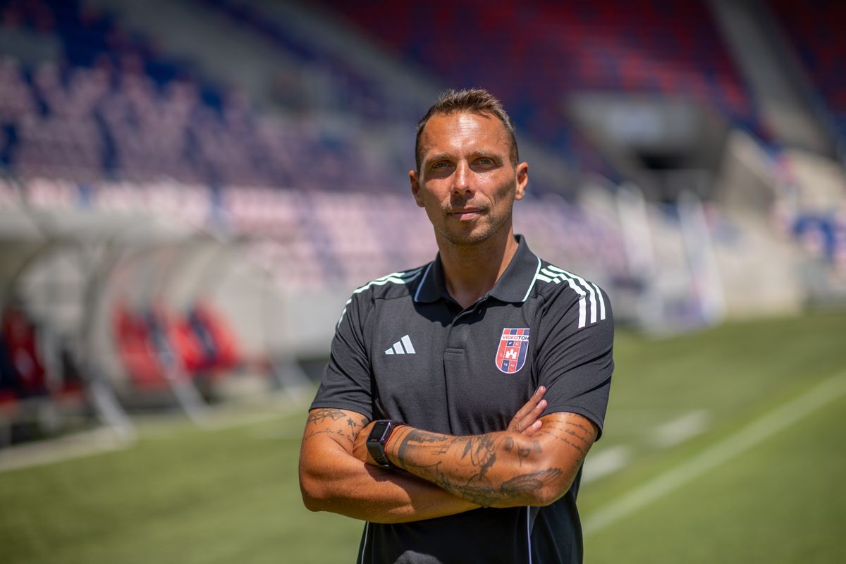 A Videoton új edzője, Boér Gábor megtiszteltetésként éli meg a feladatát 