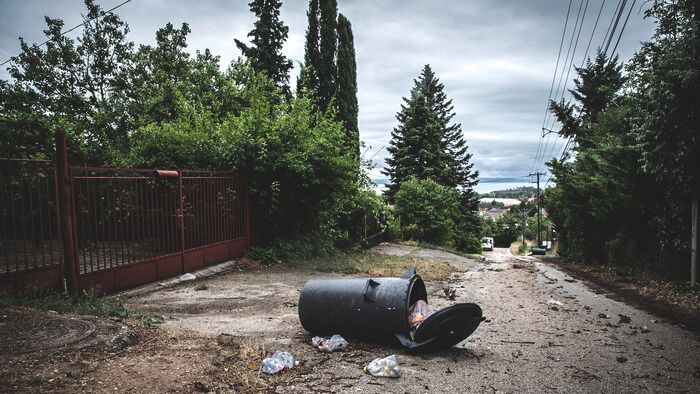 Vihar pusztítása Balatonalmádi térségében