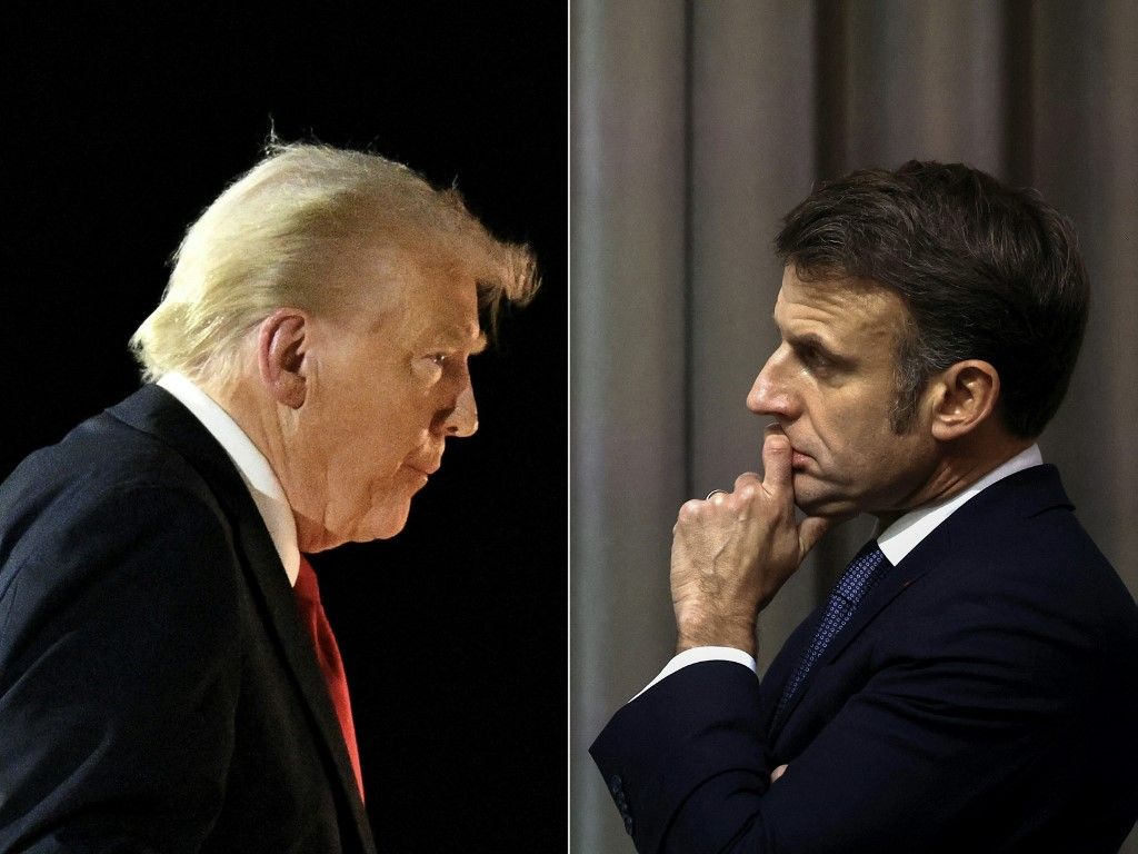 Trump és Macron