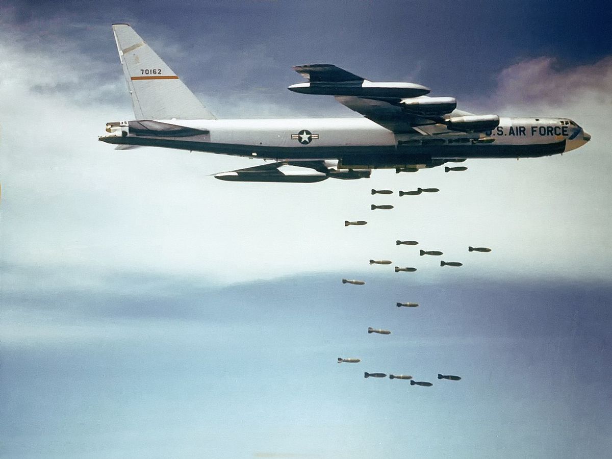 A B-52 az egyik legismertebb hadászati nehézbombázó