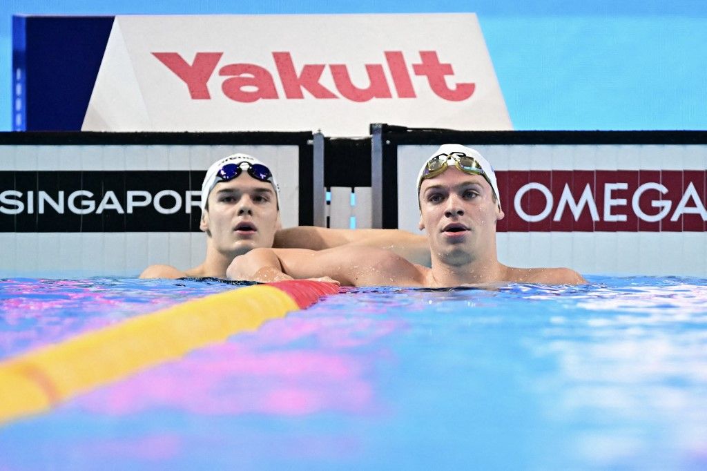 Kós Hubert és Léon Marchand egymás ellen döntőztek 200 vegyesen a vb-n