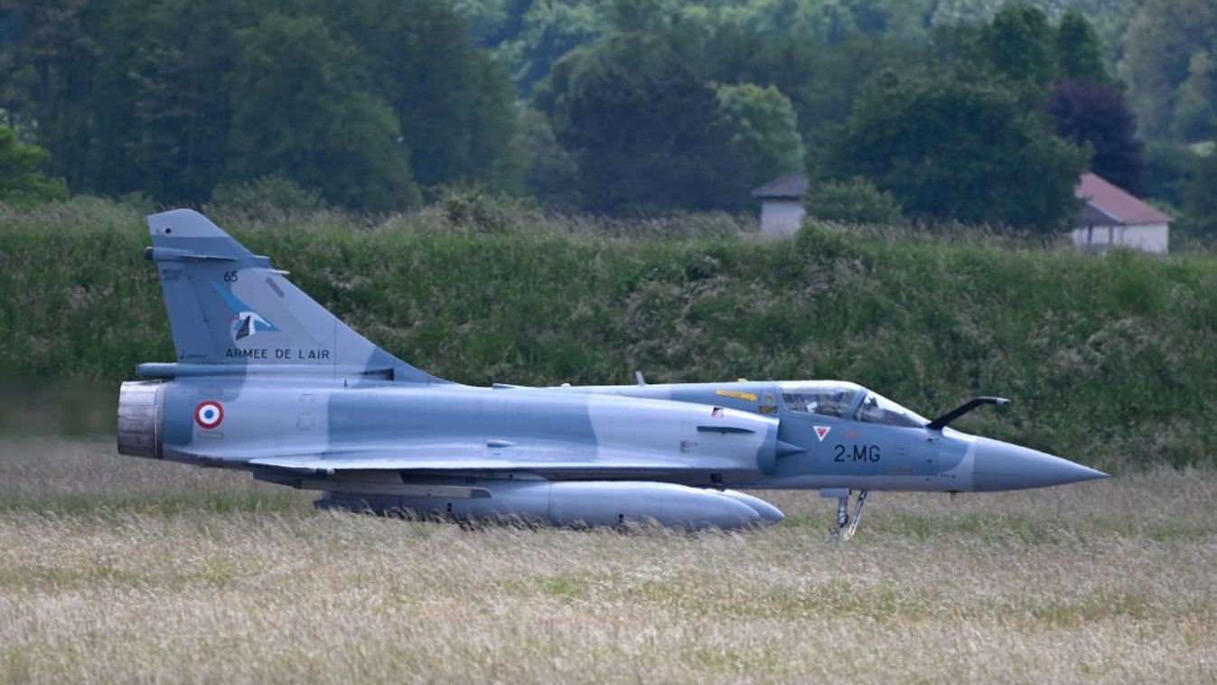 Mirage 2000 repülőgép (Fotó: AFP)