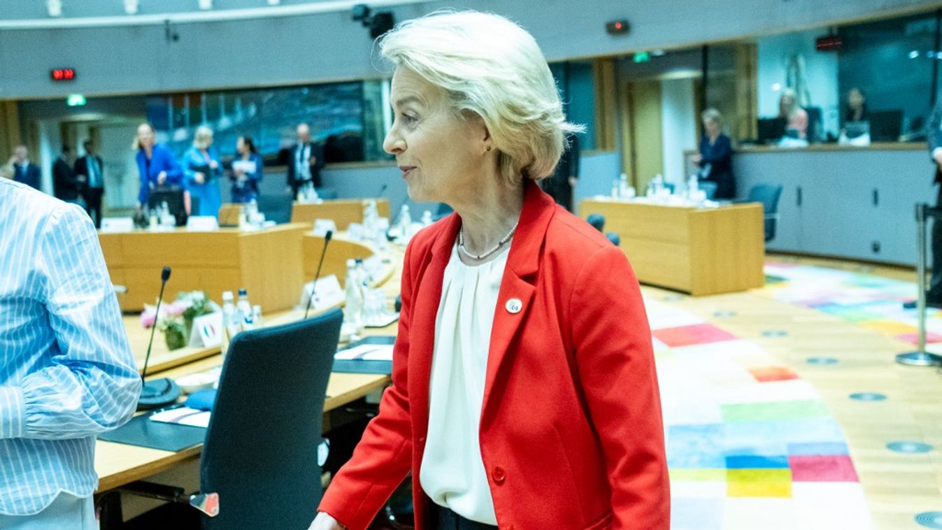 Ursula von der Leyen, az Európai Bizottság elnöke (Fotó: AFP)