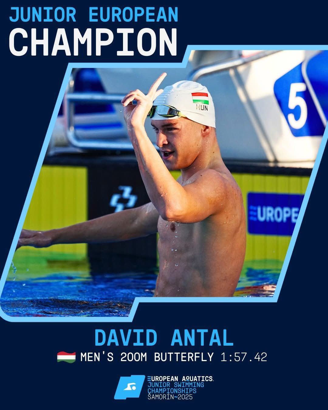 Antal Dávid Milák Kristóf nyomába lépett