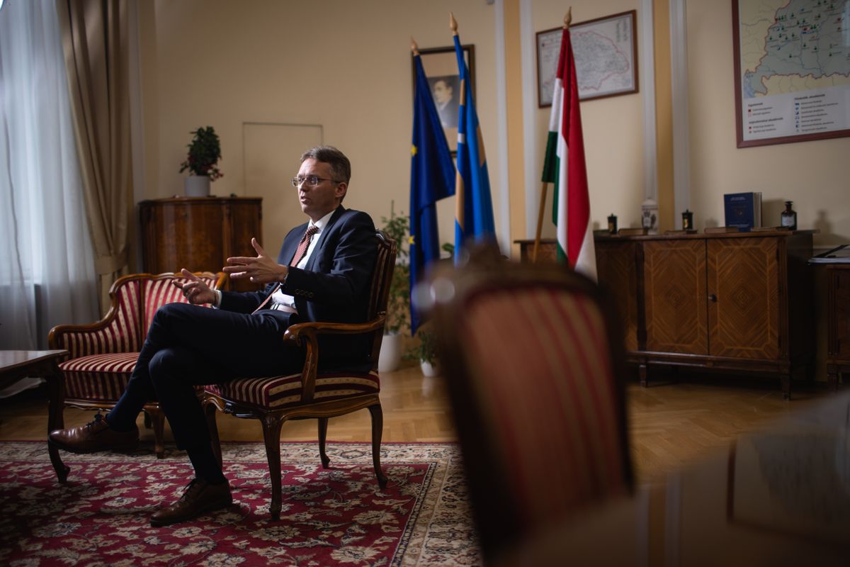 20241229 Budapest
Hankó Balázs kultúráért és innovációért felelős miniszter, a Nemzeti Tudománypolitikai Tanács (NTT) elnöke 
fotó: Polyák Attila (PA)
MW
