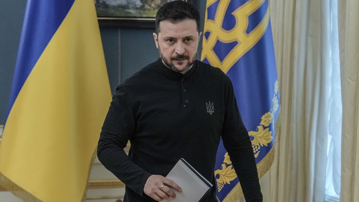 Dubinszkij: Zelenszkij az EU és az USA érdekeit szolgálja, az ukrán állampolgárok és az ukrán gazdaság nem érdekli (Fotó: - / MTI/EPA)