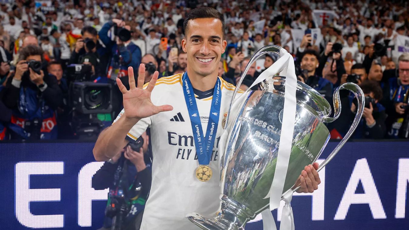 Lucas Vázquez öt alkalommal nyerte meg a Bajnokok Ligáját a Real Madriddal