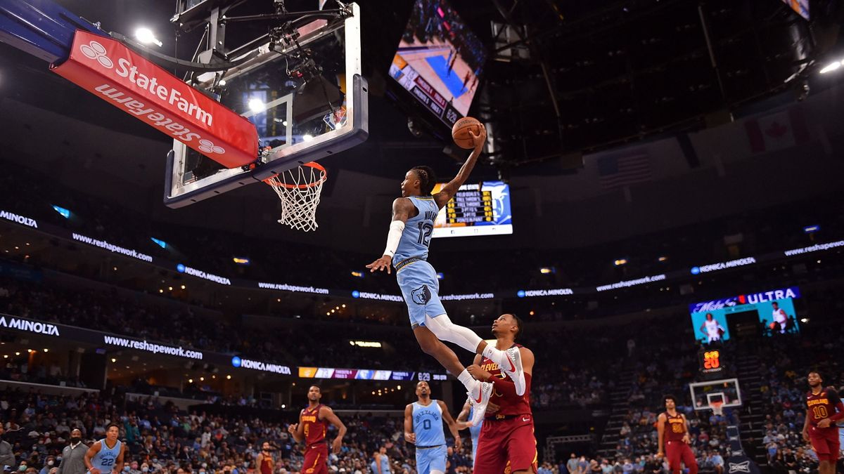 Ja Morant az NBA egyik leglátványosabban játszó kosarasa.