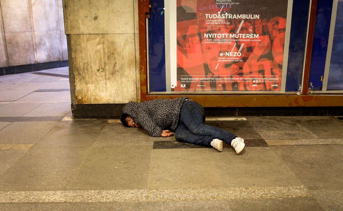 20210121 MN Budapest Hajléktalanok Magyar Nemzet fotó:Mirkó István