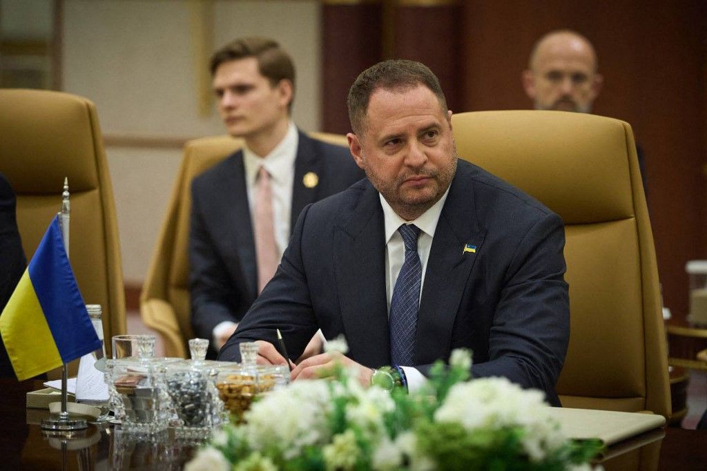 Andrij Jermak (Fotó: HANDOUT / Telegram /@ermaka2022)