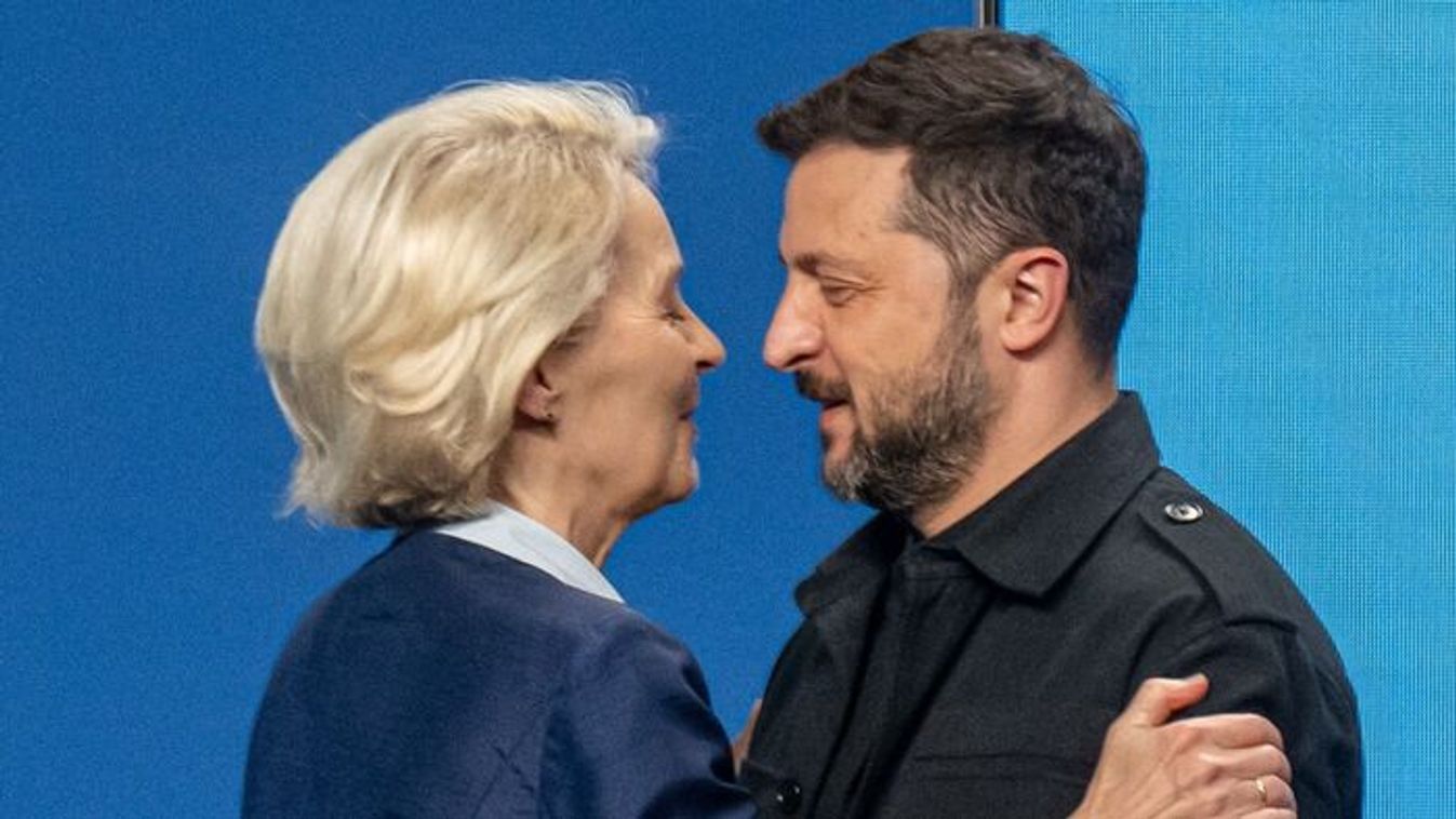 Ursula von der Leyen, President of the European Commission, and Volodymyr Zelensky, President of Ukraine (Photo: AFP)