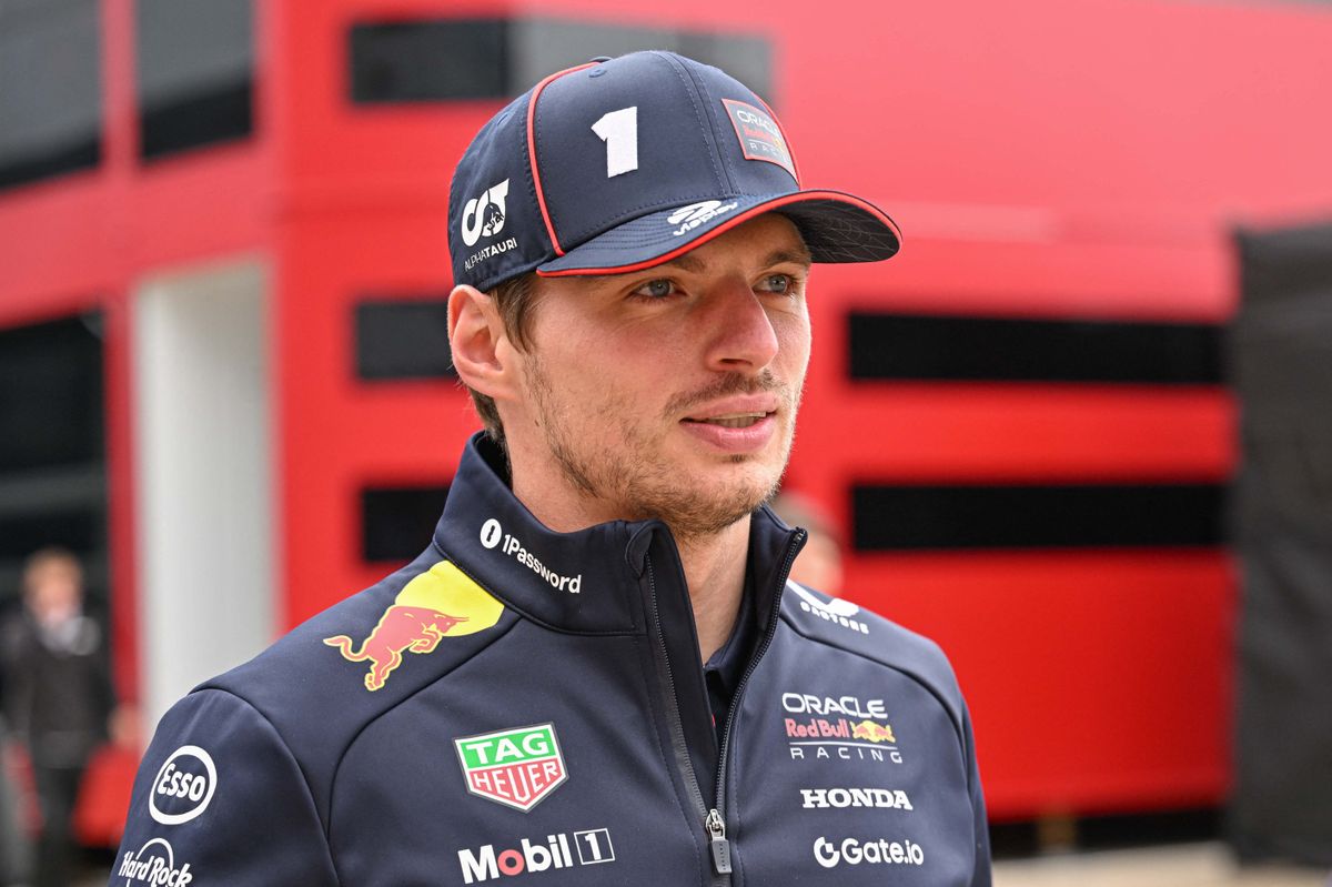 NORTHAMPTON, UNITED KINGDOM - JULY 5: Max Verstappen of Red Bull Racing arrives at the racing area ahead of the F1 Grand Prix of Great Britain at Silverstone Circuit on July 5, 2025 in Northampton, United Kingdom. Rasid Necati Aslim / Anadolu (Photo by Rasid Necati Aslim / Anadolu via AFP)