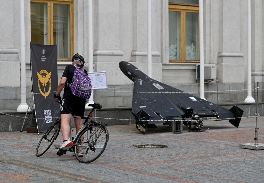 A Jelabuga városában található gyárban az Iráni Sahed drónok orosz verziója készül (Illusztráció, forrás: AFP)