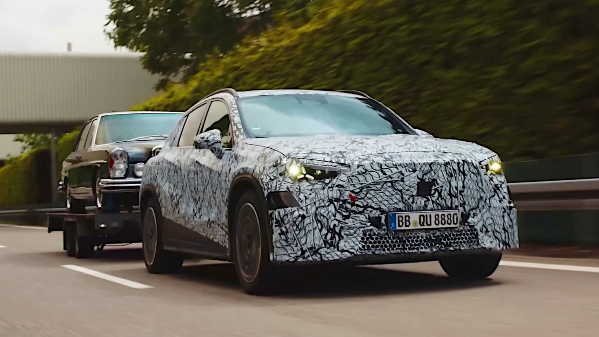 A Mercedes-Benz vezére népszerűsíti a még be sem mutatott elektromos GLC-t