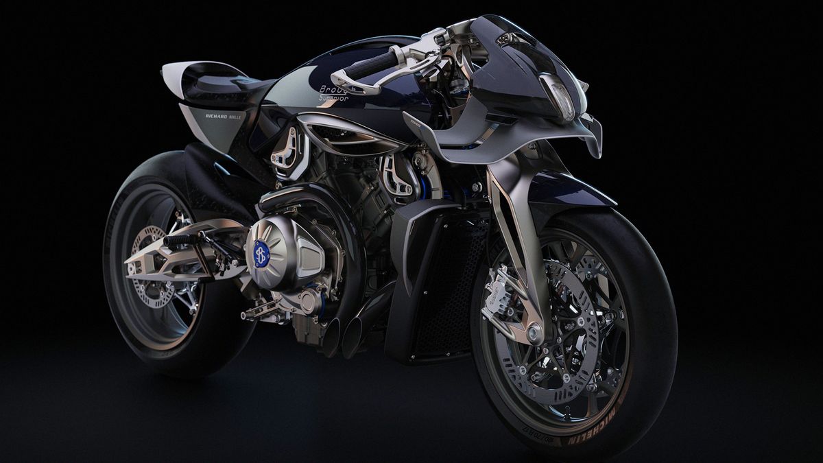 Motorkerékpárt készített a Richard Mille óragyár