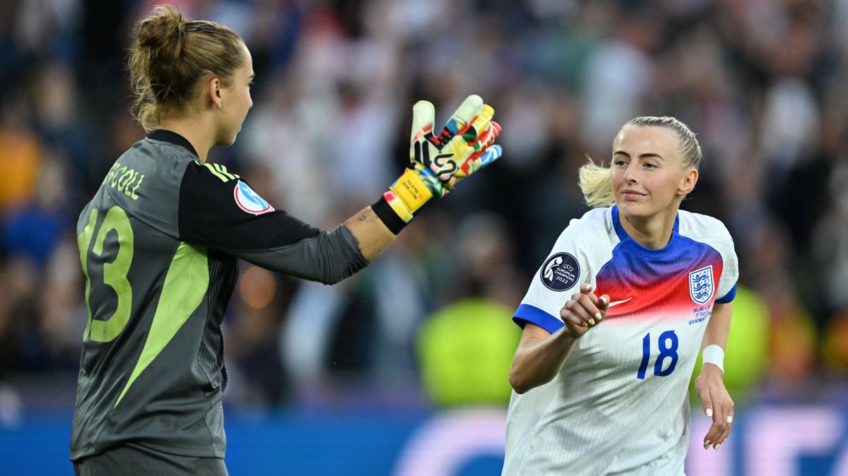 Chloe Kelly most nem mezlevétellel ünnepelt a női Eb-döntőben, megalázta a spanyol kapust?