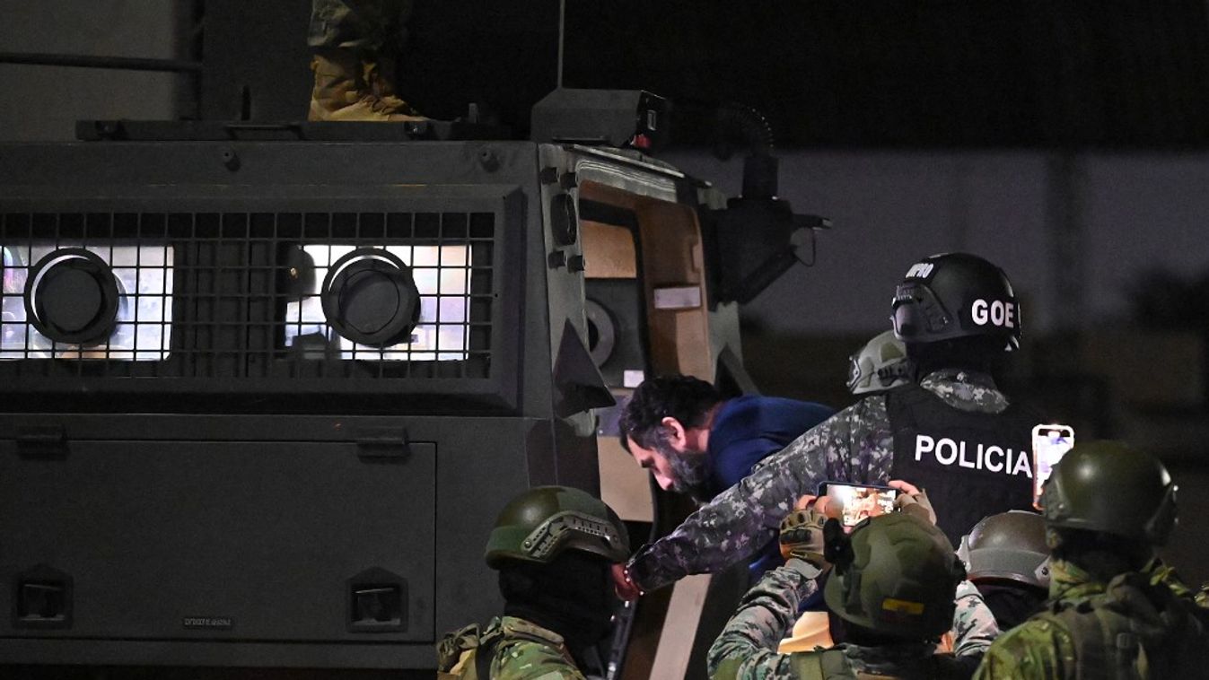 Kiadták az ecuadori drogbárót (Fotó: AFP)