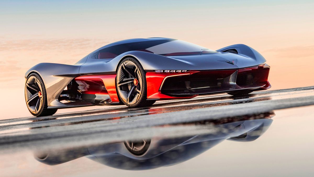 Itt egy újabb villanymotoros Corvette-tanulmány