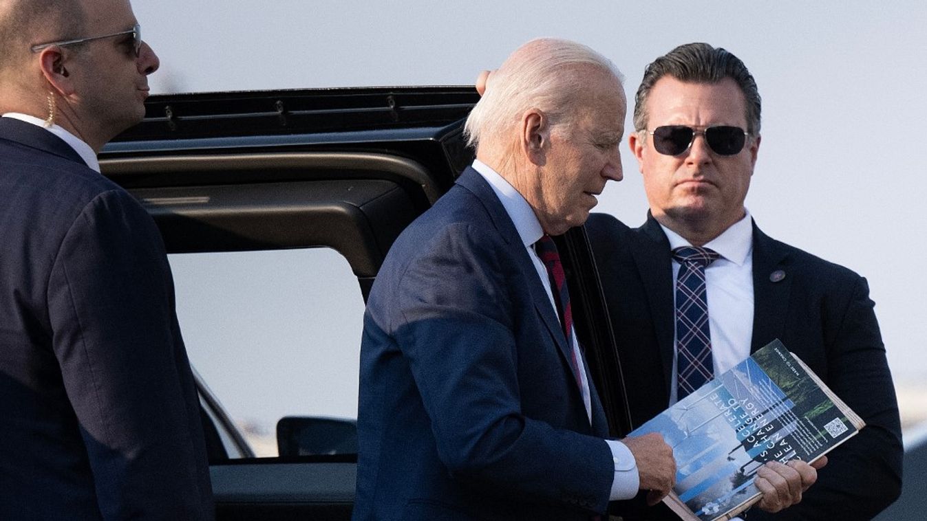 Joe Biden volt amerikai elnök (Fotó: AFP)