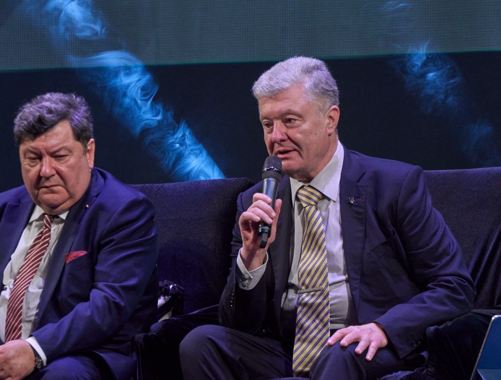 Petro Porosenko, Ukrajna volt elnöke komoly kritikát fogalmazott meg Zelenszkij ukrán vezetővel szemben (Fotó: AFP)