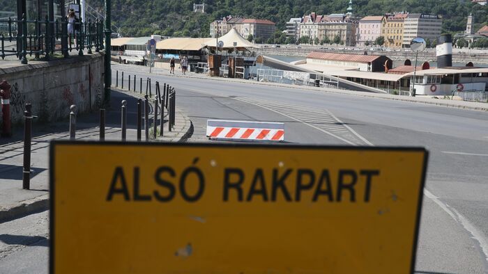 20250701 budapest lezart pesti alsorakpart havran zoltan magyar nemzet