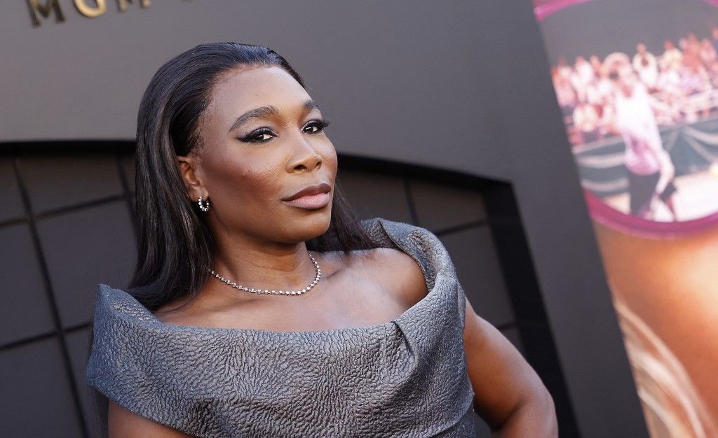 tenisz, Venus Williams, US tennis player Venus Williams attends the premiere of "Challengers" at the Regency Village Theatre in Los Angeles, California, on April 16, 2024. (Photo by Michael Tran / AFP)