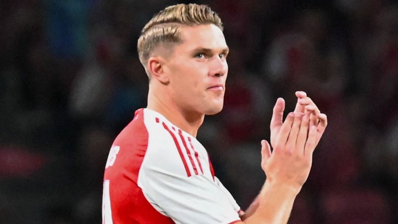 Gyökeres Viktor először szerepelt az Arsenal keretében