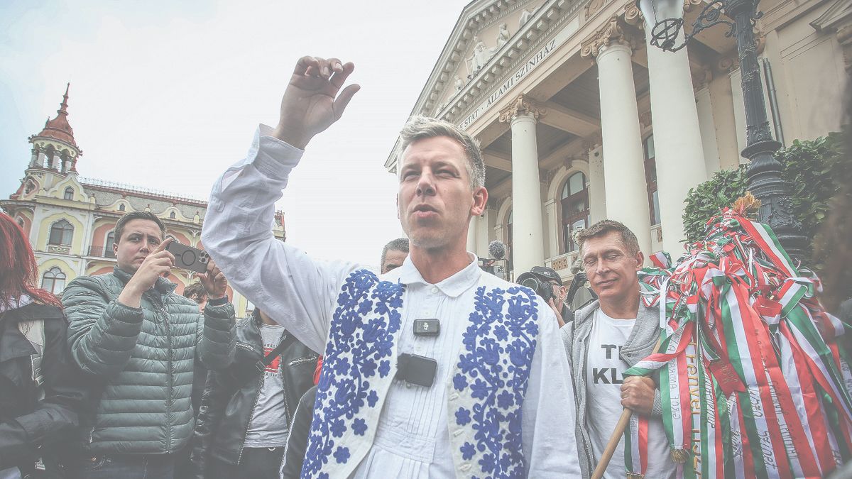 Magyar Péter szeretett volna Orbán Viktort játszani Erdélyben, de senki nem volt rá kíváncsi