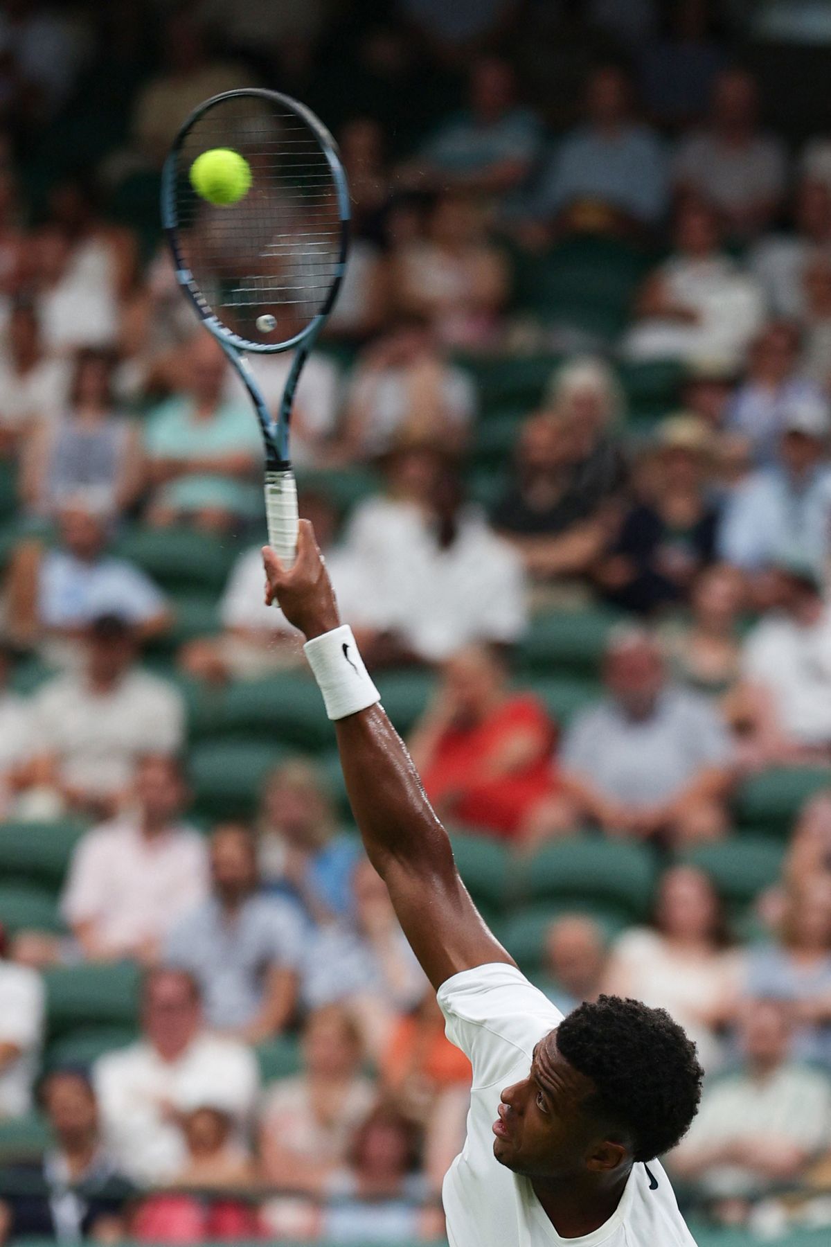Giovanni Mpetshi Perricard Wimbledon új csúcstartója, senki nem szervált még olyan gyorsan, mint ő Taylor Fritz ellen