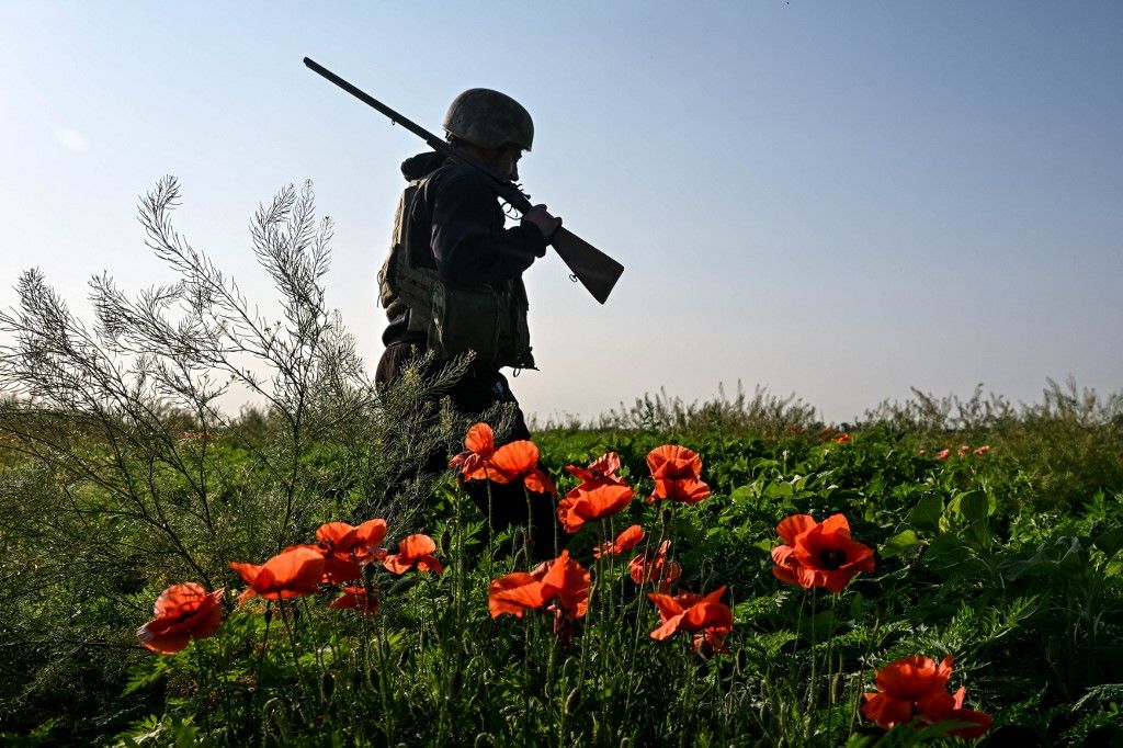Bejelentés érkezett a háború végéről (Fotó: AFP)