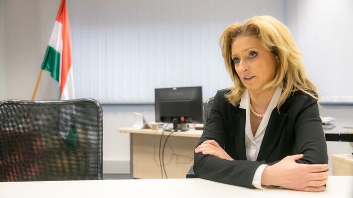 Orsolya Ferencz, Ministerial Commissioner for Space Research and Municipal Representative of Tisztviselőtelep (Fidesz) (Photo: Hírnyolc/Attila Baranyai)