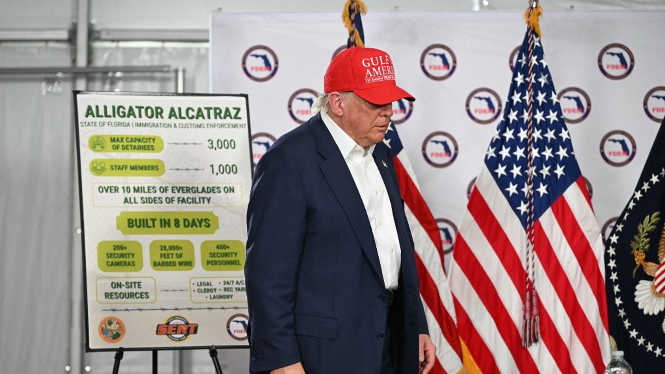 Donald Trump amerikai elnök (Fotó: AFP)