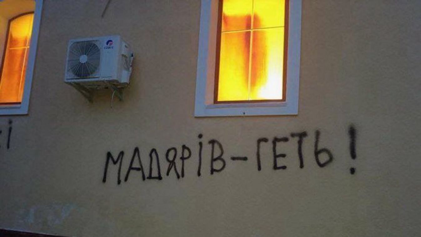Kárpátaljai templomtámadás (Forrás: X)