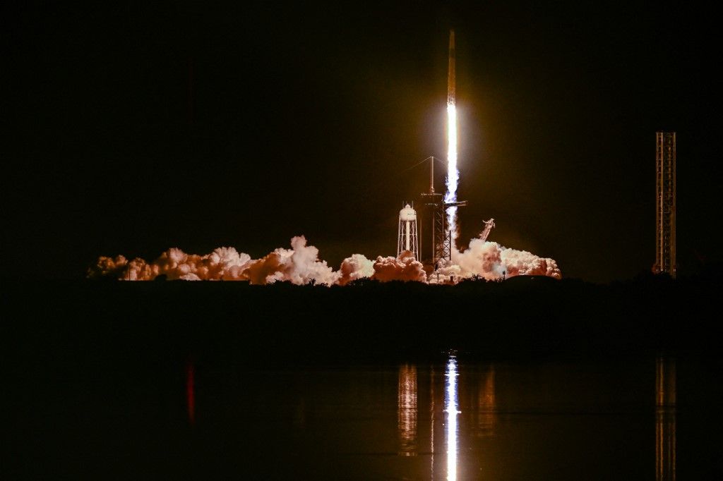 Ma ér véget az Axiom–4 küldetés (Fotó: GIORGIO VIERA / AFP)