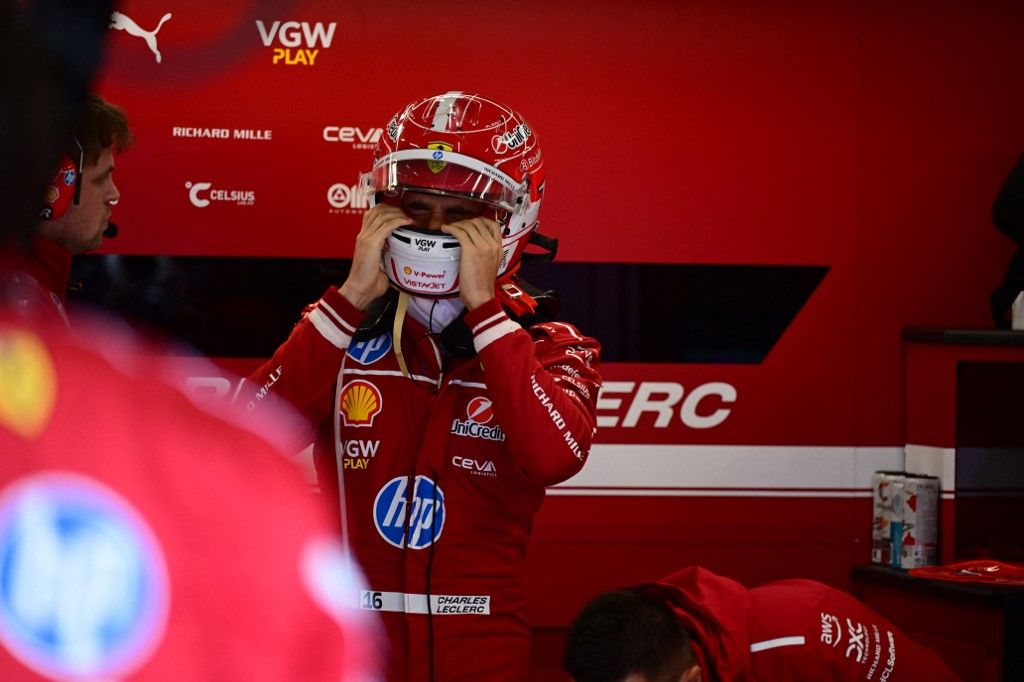 A Ferrari pilótája, Charles Leclerc csupán a 14. helyen ért célba Silverstone-ban