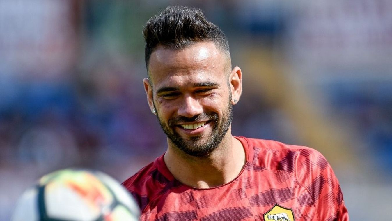 Az AS Roma játékosa, Leandro Castán, aki legyőzte a rákot