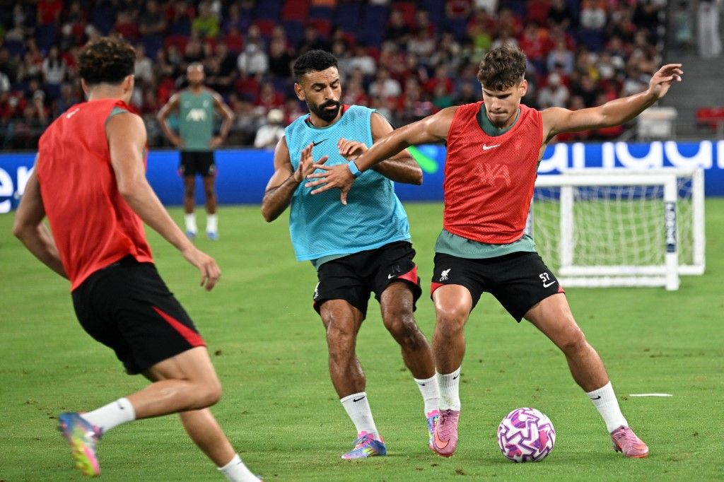 Kerkez Milos a Liverpool ázsiai edzésén