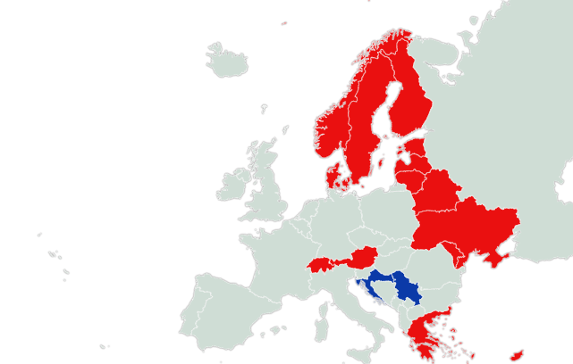 Egyes európai országok már bevezették a sorkatonaságot, több európai állam pedig készül bevezetésre Illusztráció: metro.co.uk